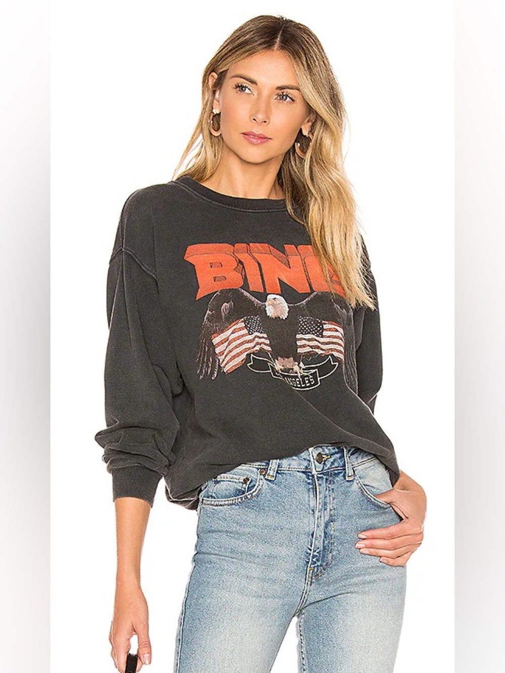 Anine Bing Vintage Bing Eagle Sweatshirt